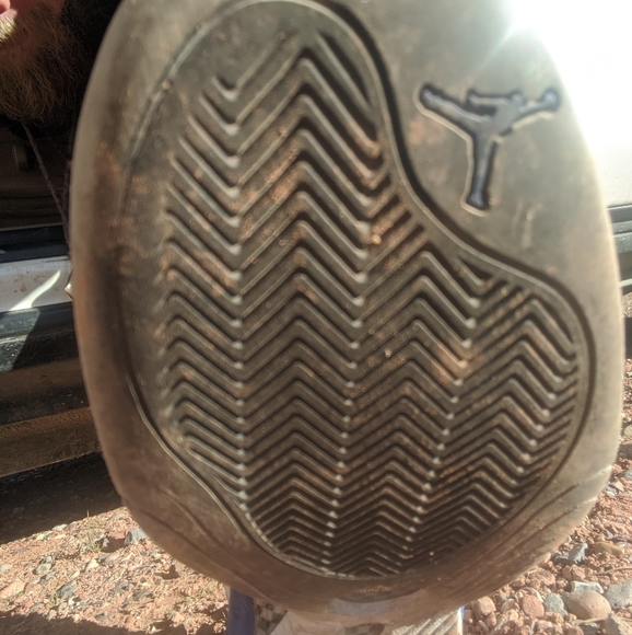 Black White Blue Jordan Jump Man 10.5 men great condition - Picture 6 of 6